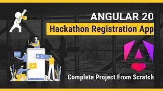 Hackathon & Project Competition App in Angular 💻 | Step-by-Step Full Project Tutorial