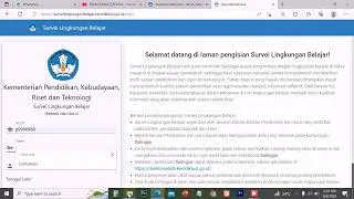 CARA MENGISI SURVEY LINGUKUNGAN BELAJAR PADA ASESMEN NASIONAL 2022