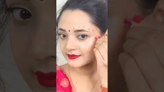 Radharani😍❤️ Facial kolka Design with kumkum bindi 😍❤️ | Nostalgia #radharani #radhakrishna