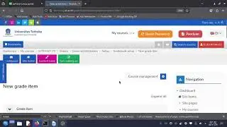 cara menambahkan total nilai di elearning UT