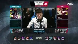 [2017 S7 LCK Summer] Promotion Day 3 -  EEW vs KDM - Game 2 - League of Legends - OGN - 1080p