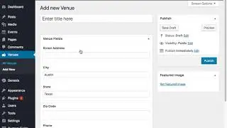 How to Add Events and Venues to the Arts Portal Website