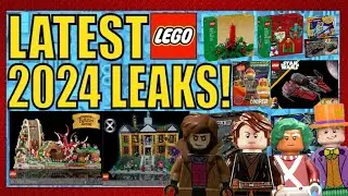 INSANE NEW LEGO LEAKS! Willy Wonka, Christmas, Marvel, Star Wars, Harry Potter, Ideas + MORE!