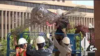 Air or Water: New suspended sculpture comes to Colorado Springs