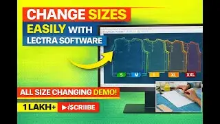 Lectra Software Basic Size Change & All#patternmaking #fashion #sewing #sewing #clothing
