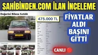 🔴 Canlı Yayın: 2. El Fiyatları Yükseliyor | Sahibinden İlan No İnceleme - 23 Ocak 2026