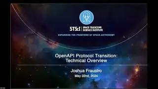 P3T OpenAPI Protocol Transition - IVOA Sydney 2024 - Joshua Fraustro