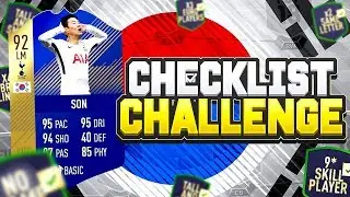TOTS SON!! - Checklist Challenge!! FIFA 18 Ultimate Team