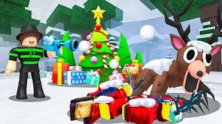 I Became a SNOWMAN In 99 Nights In The Forest!