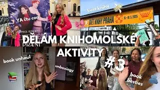 dělám knihomolské aktivity #3 - YA čtu con, Svět knihy, book besties, book unhaul 🫂🩷| Marky The Nerd
