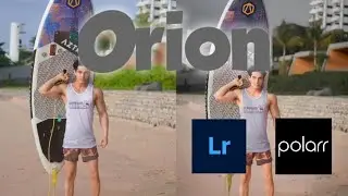 Lightroom vs Polarr | Orion |Same settings, same photo | Free DNG and code
