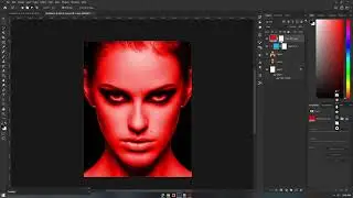 Dual Lighting Effect in Photoshop 