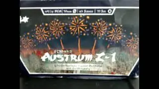 Funke-Austrum Z1. F&auml;cherbatterie in F2 mit 63 Schuss. Feuerwerk. Pyrotechnik. Vuurwerk. Fireworks