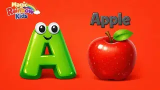 Learn Alphabet A to Z with Phonics Song | Magic Rainbow Kids ABC