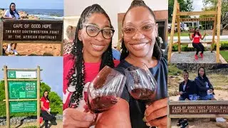 South Africa Travel Vlog | Cape of Good Hope | Bolders Beach | Wine | Abalone | Expat Explore 2-4