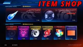 March 24 Rocket League Item Shop: BLACK FLIM-FLAM INVERTED WHEELS!