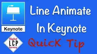Quick Tip- Line Animate in Keynote