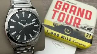 Fossil Everett Stainless Steel Men&rsquo;s Watch FS5821 (Unboxing) @UnboxWatches