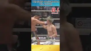 Tenshin Nasukawa vs Kouzi | Explosive Kickboxing Clash | Fight Highlights #Shorts