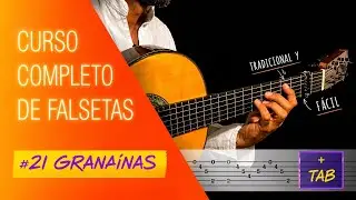 ⚜️TUTORIAL⚜️ #21 GRANAÍNAS - Curso Completo de FALSETAS de Guitarra Flamenca 🎸