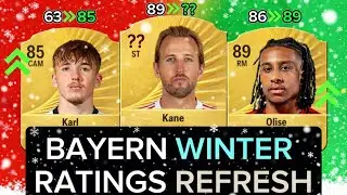 BAYERN MONACHIUM WINTER RATING REFRESH 🙀🥶🔥Kane, Olise, Neuer...
