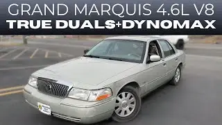 Mercury Grand Marquis 2004 года выпуска, двигатель 4.6L V8 с шинами Dynomax Race Bullets!