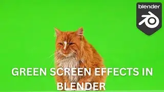 как убрать зеленый экран из видео с помощью блендера