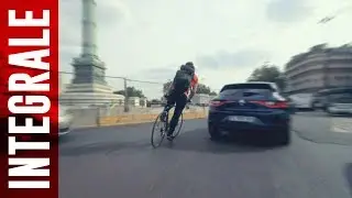 Bike chase in Paris - Single speed vs multi speed bike (FULL VERSION)