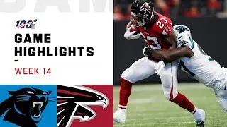 Panthers vs. Falcons Week 14 Highlights | NFL 2019