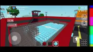 Making It A Hockey Stadium! P2 In Block Craft 3D 