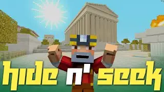 Minecraft Xbox One: Hide N' Seek on Greek Mythology Mash-Up Pack World!