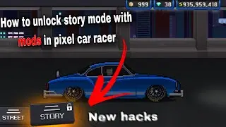 как разблокировать сюжетный режим Pixel Car Racer с помощью модов
