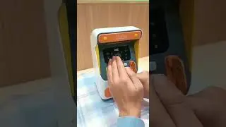 CADDLE & TOES Piggy Bank Kids / Money Safe Kids Piggy Saving Bank (Face Recognition ATM Blue)
