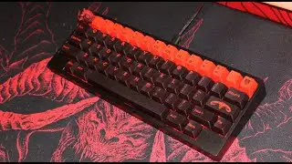 HHKB TofuV2 Typing Test - Gateron Black Ink Frankenswitch - Brass Plate