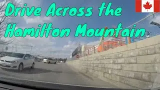 Hamilton, Ontario: Stone Church Road to Costco Ancaster (via RedHill & Lincoln M. Alexander Parkway)