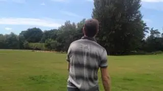 Frisbee Forehand 1st try - FAIL haha