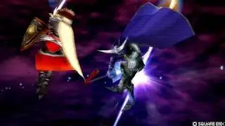 Warrior of Light Vs Garland Dissidia Final Fantasy Replay Edit