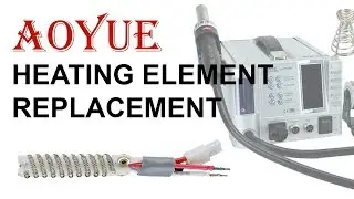 How to Replace the Heating Element | Aoyue Hot Air Gun (AO20094)