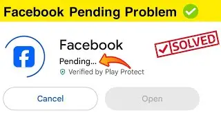 How To Solve Facebook Pending Problem | Play Store Update Pending Problem | Facebook Update Pending