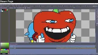 McPig_Jr streams Pizza Tower. making steam cover art steamed part 1