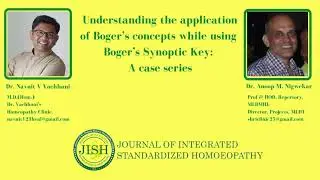 Understanding the application of Boger&rsquo;s concepts while using Boger&rsquo;s Synoptic Key: A case series