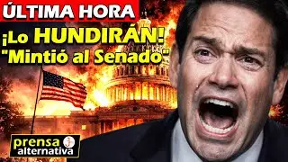 Marco Rubio se hunde por Venezuela! Cometi&oacute; error FATAL ante el Senado!