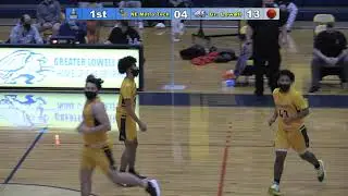 Greater Lowell Tech Boys Basketball vs. NE Metro Tech 1-22-21
