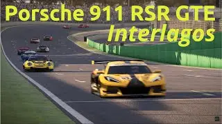 @arrsimracing Porsche 911 RSR GTE - Interlagos  - Automobilista 2 - Gameplay Pc - G29