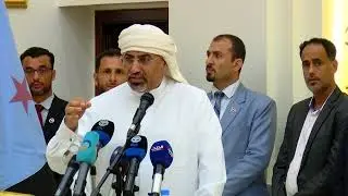 كلمة الرئيس القائد عيدروس الزُبيدي مع المشايخ والمقادمة والأعيان والشخصيات الاجتماعية بمحافظة حضرموت