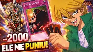 JOEY ME PUNIU COM JUST DESSERTS! FOI HUMILHANTE  YU GI OH! FM II VN 2025