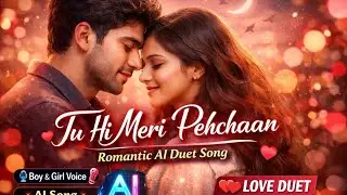 Tu Hi Meri Pehchaan ❤️ | Romantic AI Duet Song | Boy Girl Love Song | AI Song