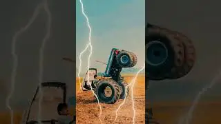 Nishu Deshwal ❤️ tochan king 👑 tractor modify tochan and stunt video 🚜#viralshort#trend#up13_tractor