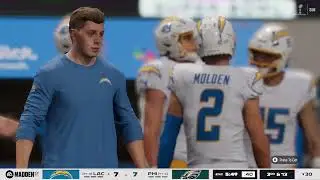 madden 26 #3 eagles (14-6) vs #3 chargers (14-6) super bowl LXI