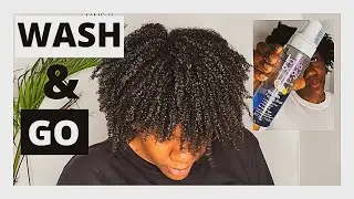 ULTRA DEFINED WASH N GO ON 4C NATURAL HAIR| with LOTTA BODY MOOUSE & GEL|Mahkatresses.